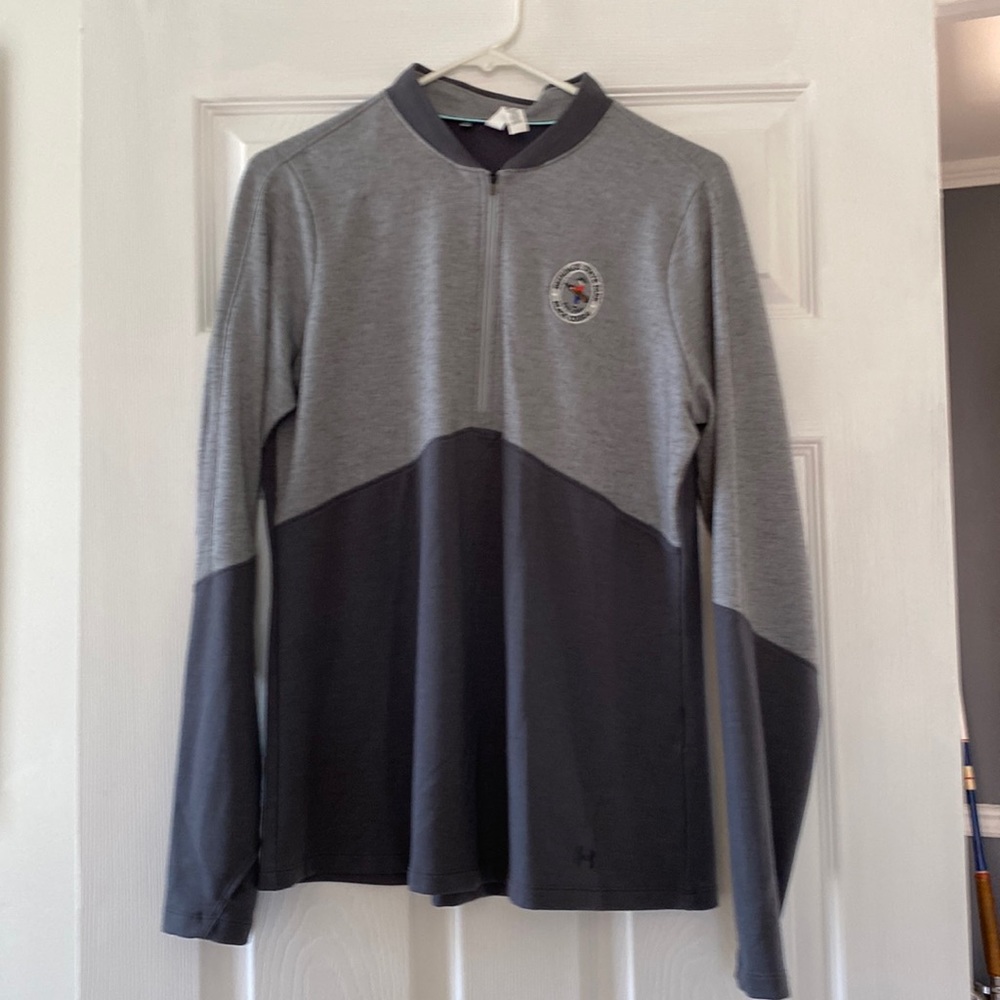 Large Under Armor Bethpage State Park Black Course Half Zip sweatshirt